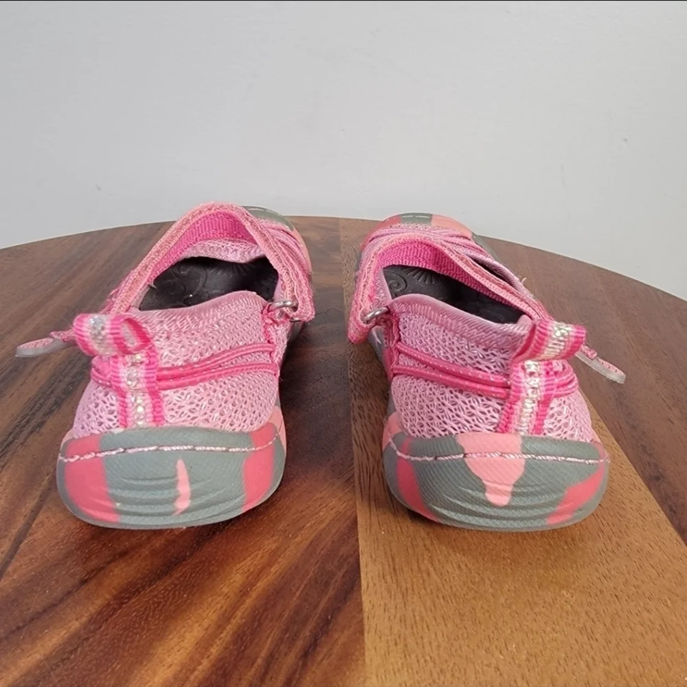 Jambu KD Fia Girl's Outdoor Mary Jane Shoes Sandals Size 12 Pink Water Resistant